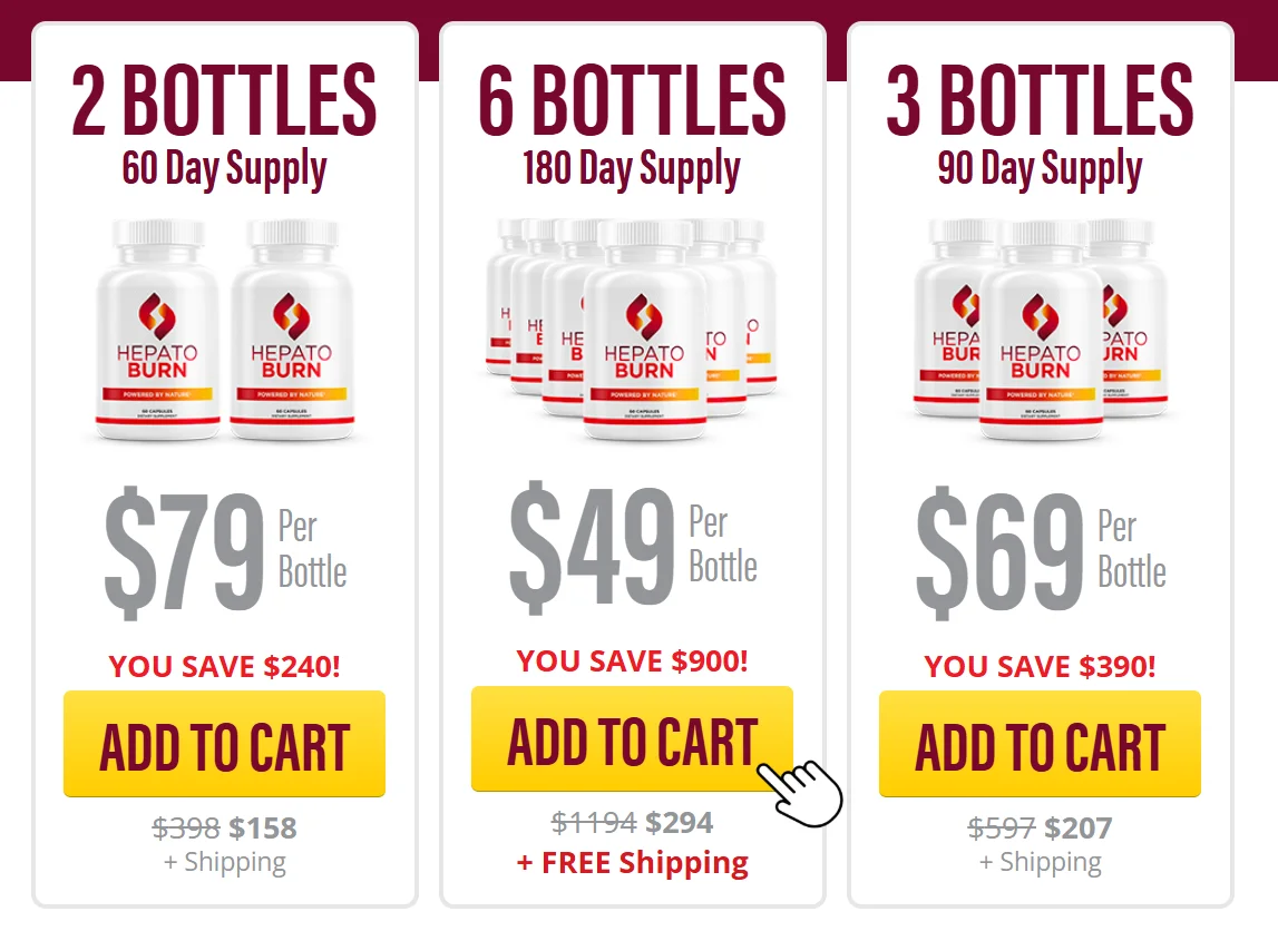 HepatoBurn Price -1